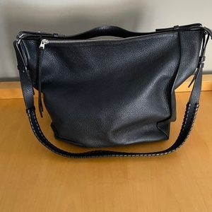 All Saints Black Tote Bag